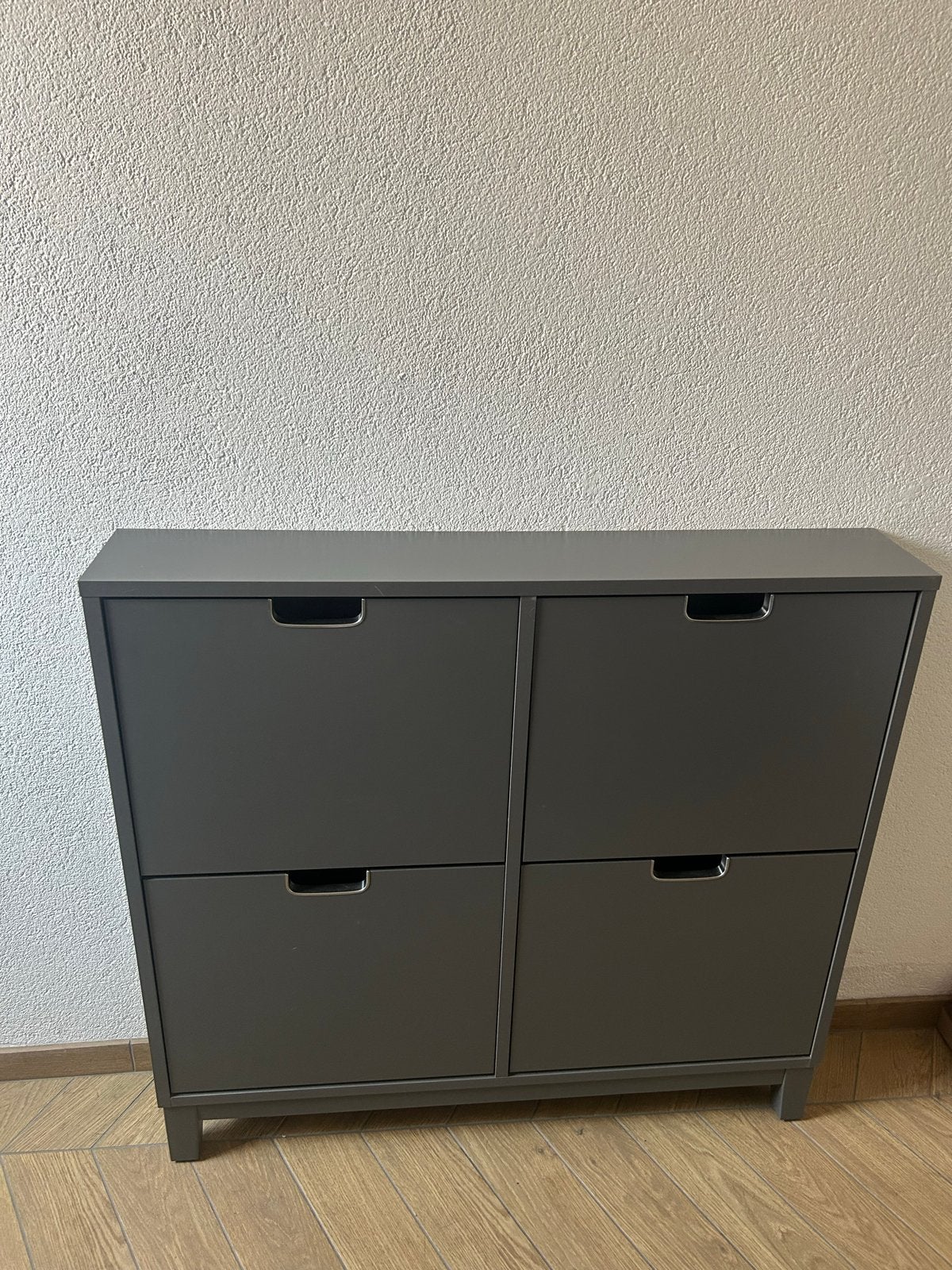 IKEA STÄLL Schoenenkast 4 vakken, donkergrijs, Ophalen, Gebruikt