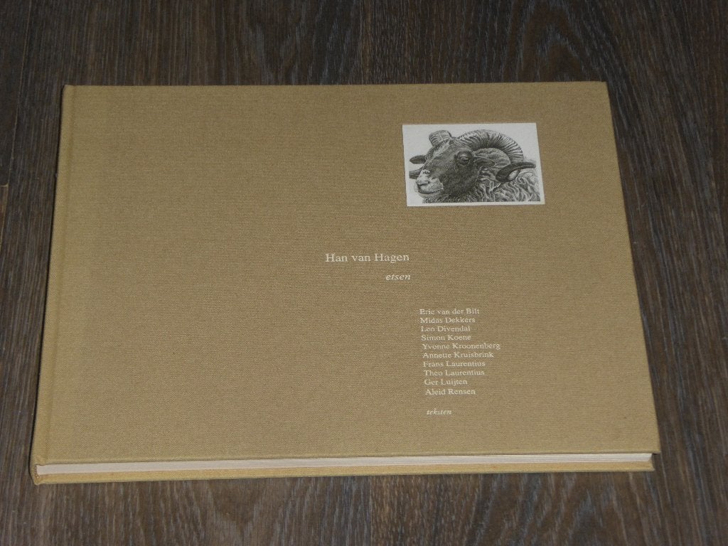 Han van Hagen - etsen, Verzenden, Zo goed als nieuw, Han van Hagen, Schilder- en Tekenkunst