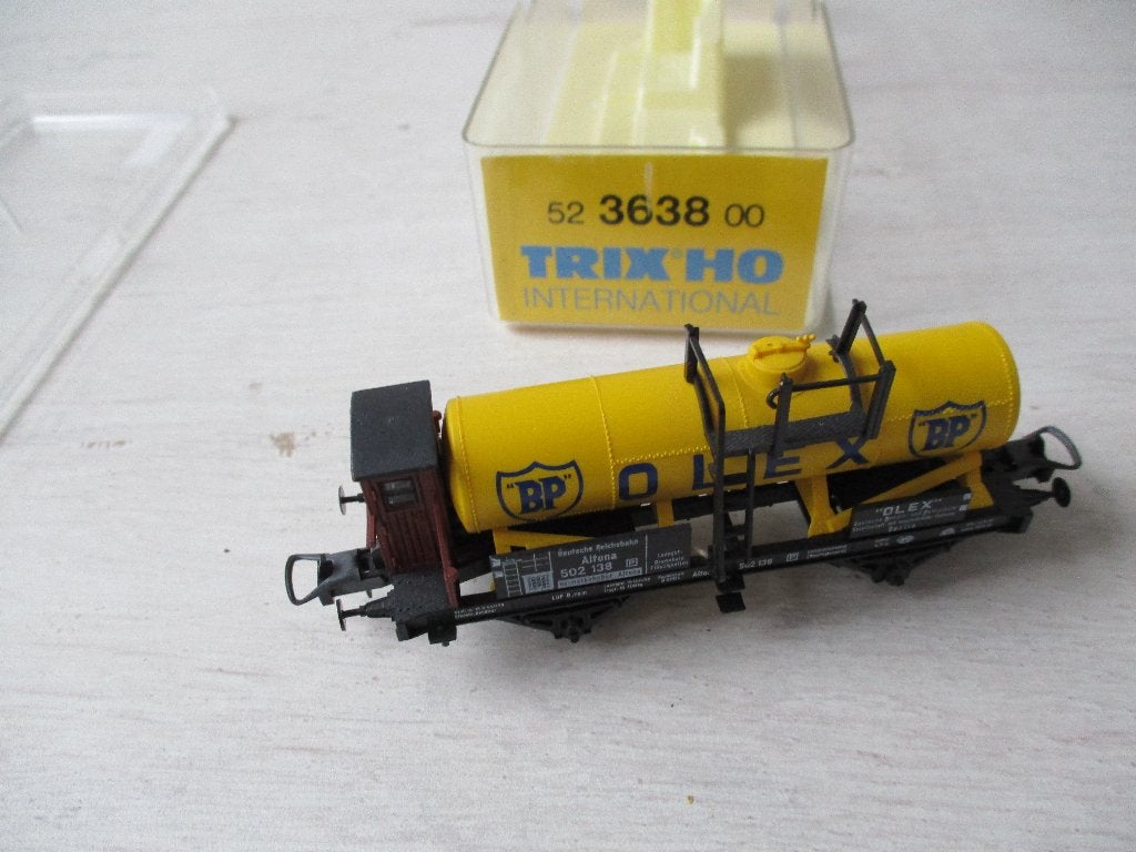 Trix Ketelwagen Olex no 3638, Gelijkstroom, Trix, Wagon, Ophalen of Verzenden