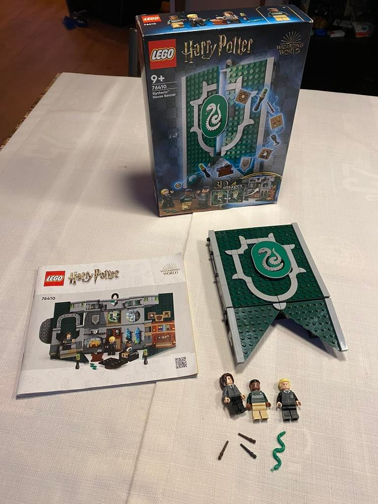 Lego 76410 Slytherin House Banner, Gebruikt, Lego, Harry Potter, Ophalen of Verzenden
