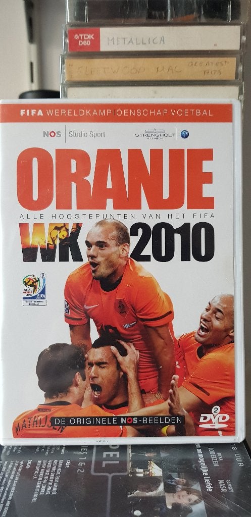 Oranje WK 2010 2 dvd's (Z227-348), Cd's en Dvd's, Ophalen of Verzenden, Zo goed als nieuw
