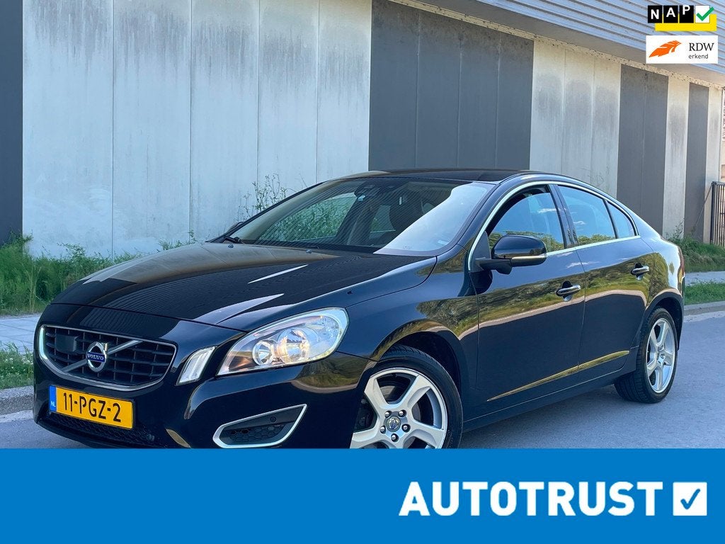 Volvo S60 1.6 T4 Automaat 100% Dealer onderhouden, Auto's, Volvo, Bedrijf, Te koop, S60, ABS, Airbags, Airconditioning, Alarm