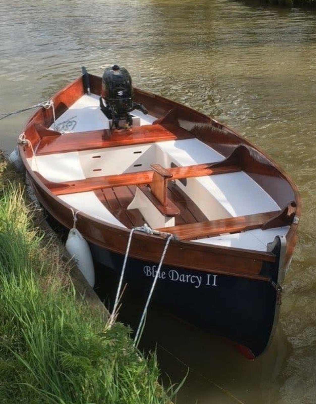 Sloep "Lobster 12.5" + z.g.a.n. Suzuki 6 PK 4takt en trailer, Watersport en Boten, Speedboten, Ophalen, Gebruikt, Viertaktmotor