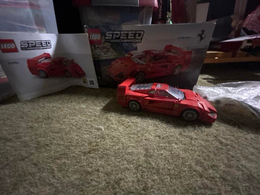 Lego Speed Champions Ferrari F40 Competizione 75890, Ophalen of Verzenden, Zo goed als nieuw