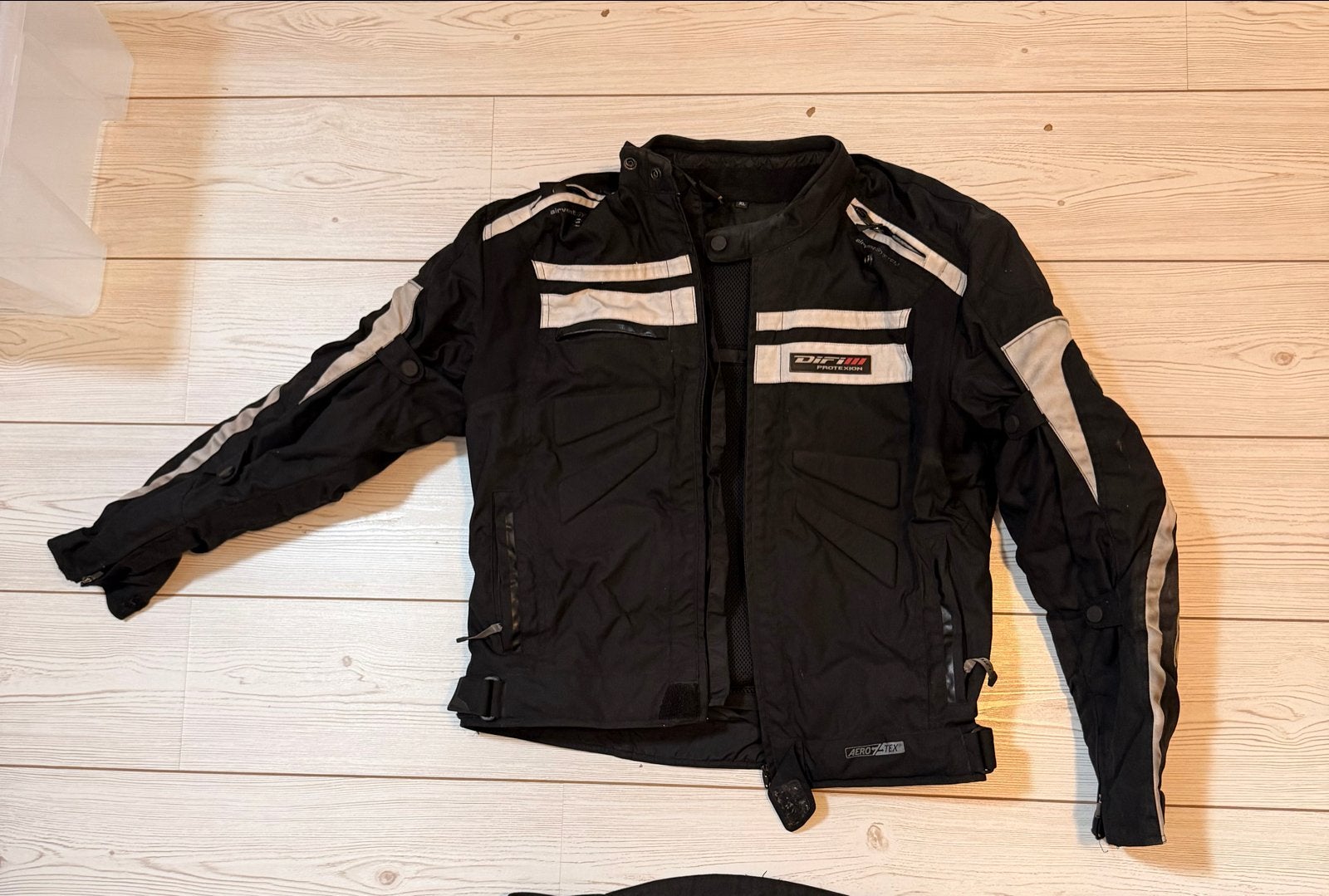 DIFI Motorpak (Jas en Broek) - Zwart Textiel, Ophalen, Tweedehands, Heren, Jas | textiel