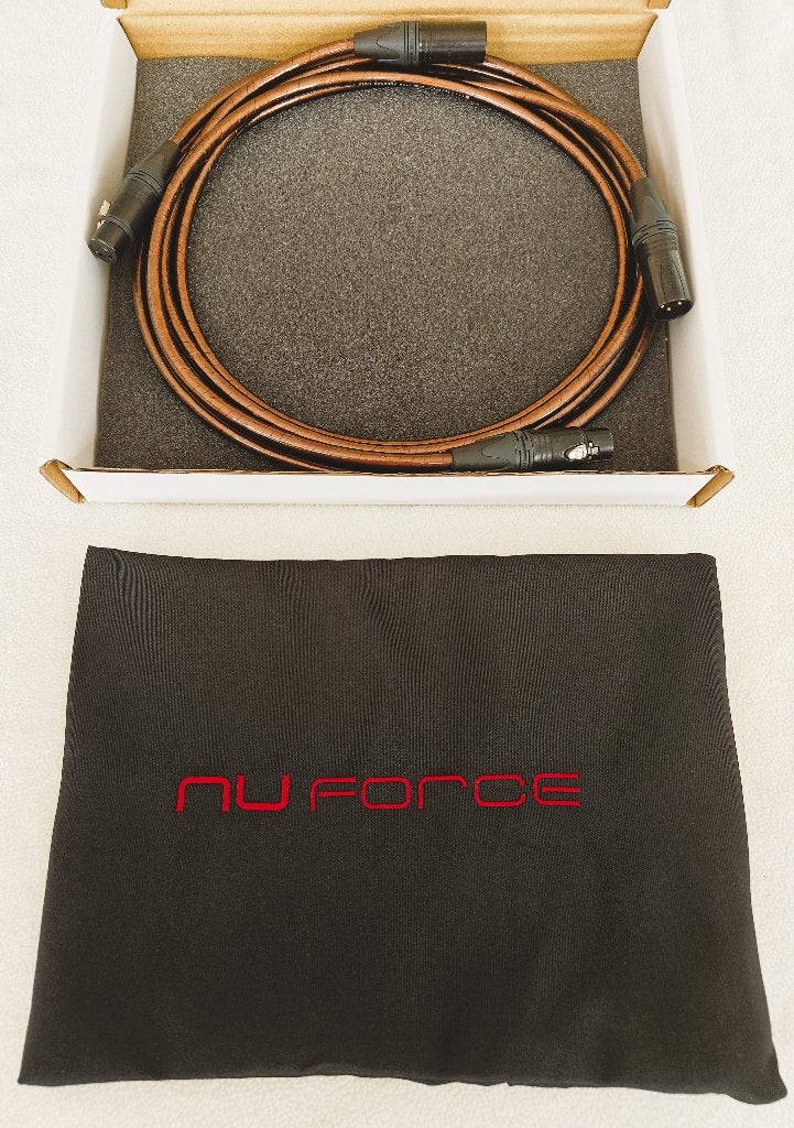 NuForce IC-700 XLR interconnect stereo paar - 2 meter, Audio, Tv en Foto, Ophalen of Verzenden, Gebruikt, 2 tot 5 meter, Interlink-kabel