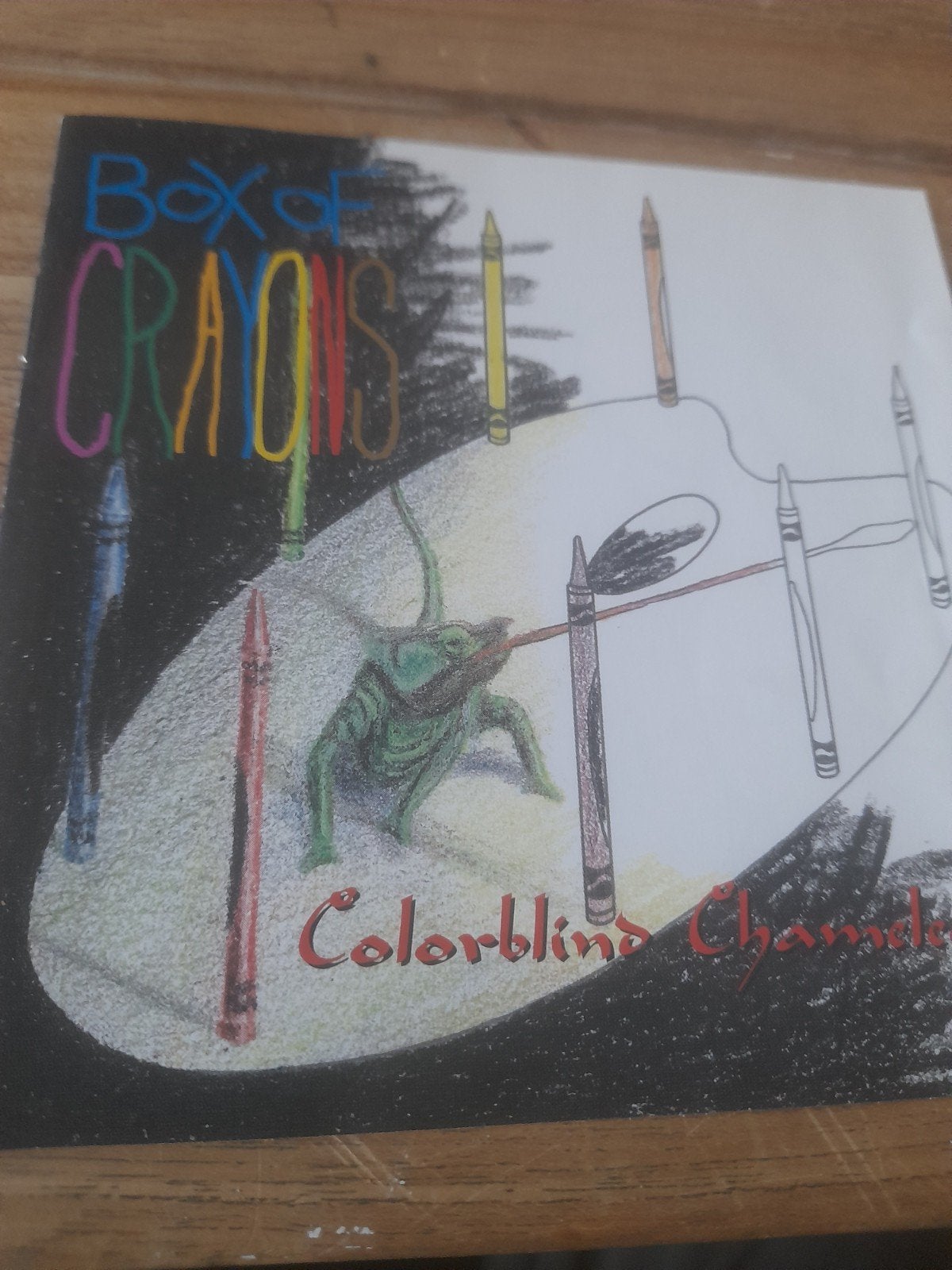 Box of Crayons - Colorblind Chameleon CD (1997), Inclusief boekje, Gebruikt, Ophalen of Verzenden, Poprock