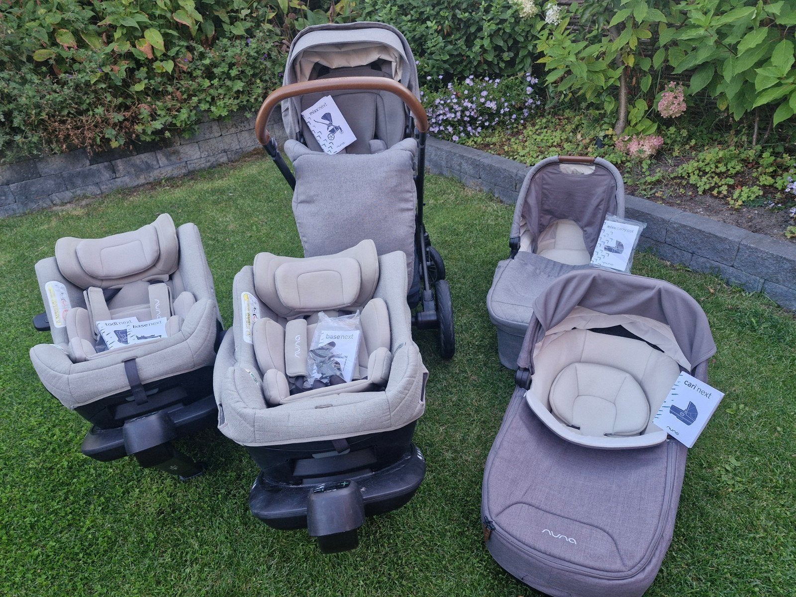 Complete Nuna NEXT kinderwagen + Reissysteem, Ophalen, Zo goed als nieuw, Overige merken