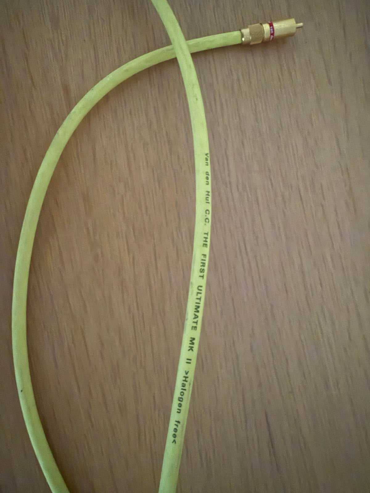 Van den Hul The First Ultimate MK II Interlink-kabel, Van, Ophalen of Verzenden, Zo goed als nieuw, Interlink-kabel