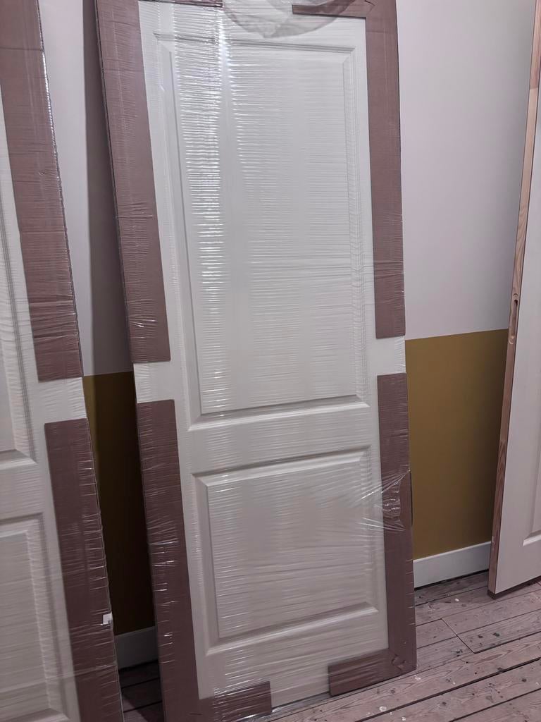 2x Cando Calgary binnendeur stomp 211.5x83cm, Ophalen, 80 tot 100 cm, Binnendeur, Zo goed als nieuw