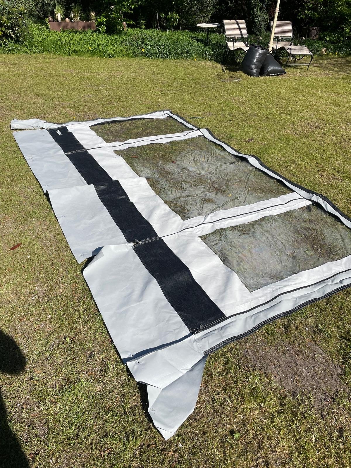 Thule G3 Voorwand -375 breed nieuw met stangen, Ophalen, Nieuw