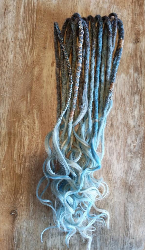 Nieuwe Dreadlocks, partialset dreads, Ophalen of Verzenden, Nieuw, Pruik of Haarverlenging