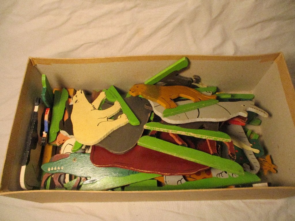 Usco kunst houten speelgoed jaren 50, Ophalen of Verzenden