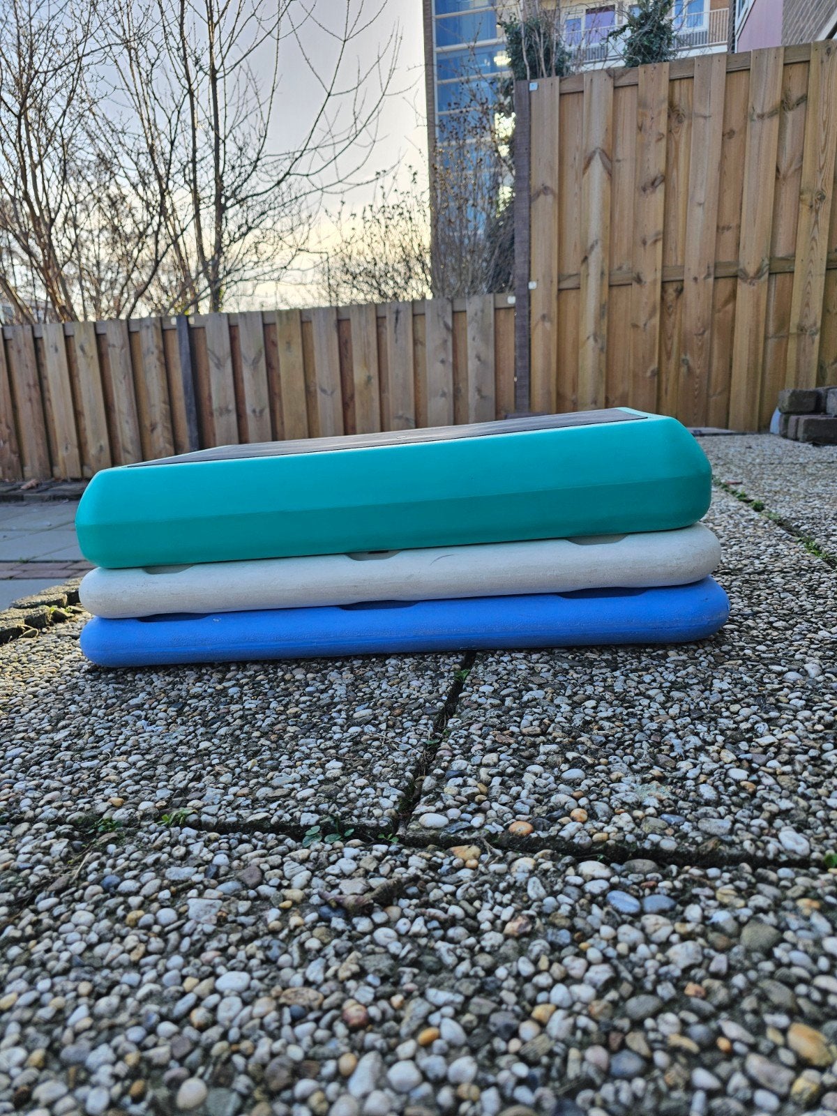 Stepbank voor thuisworkouts - Goede conditie, Ophalen, Gebruikt, Benen, Stepbank