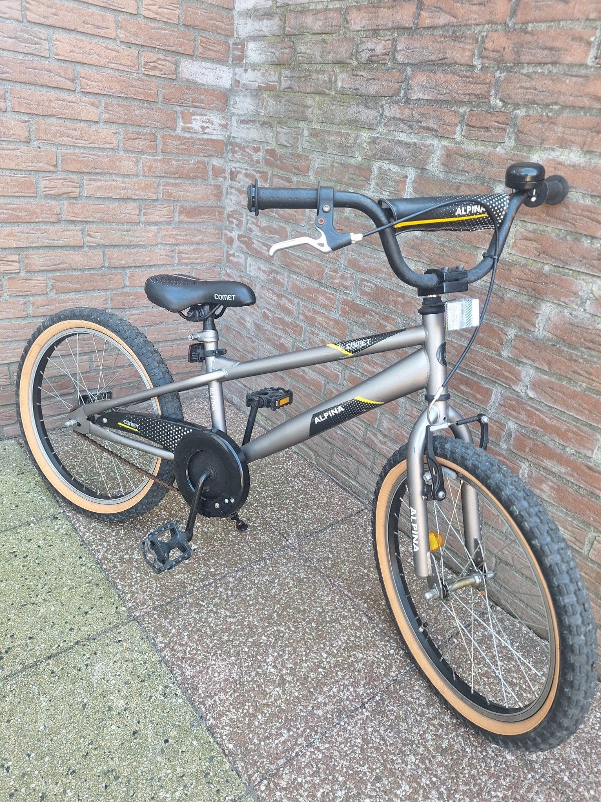 alpina comet 20 inch, Ophalen, Gebruikt, Terugtraprem, 20 inch of meer