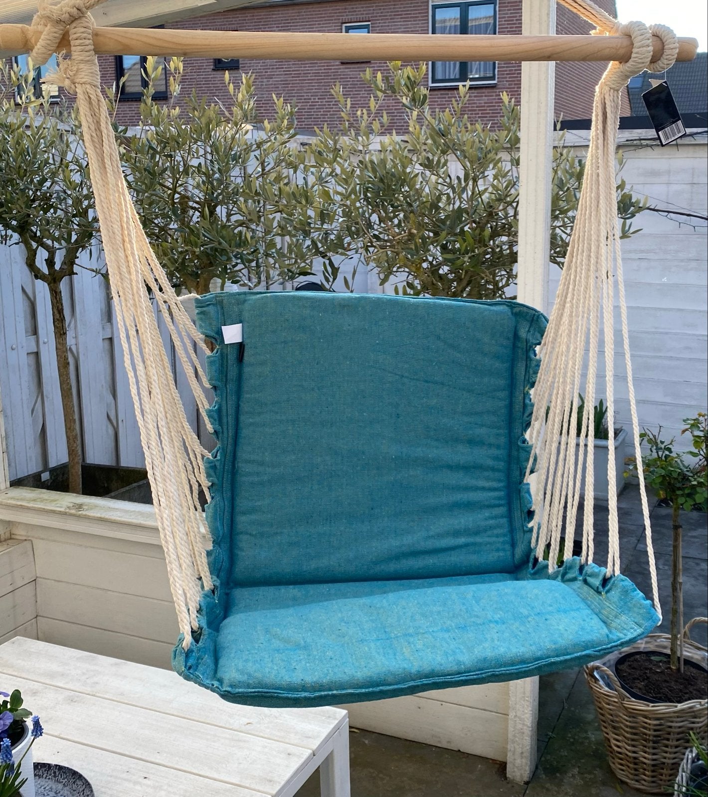 Nieuw! Hangstoel voor buiten, zweedse merk Duka, Ophalen of Verzenden, Nieuw, Eenpersoons, Buiten