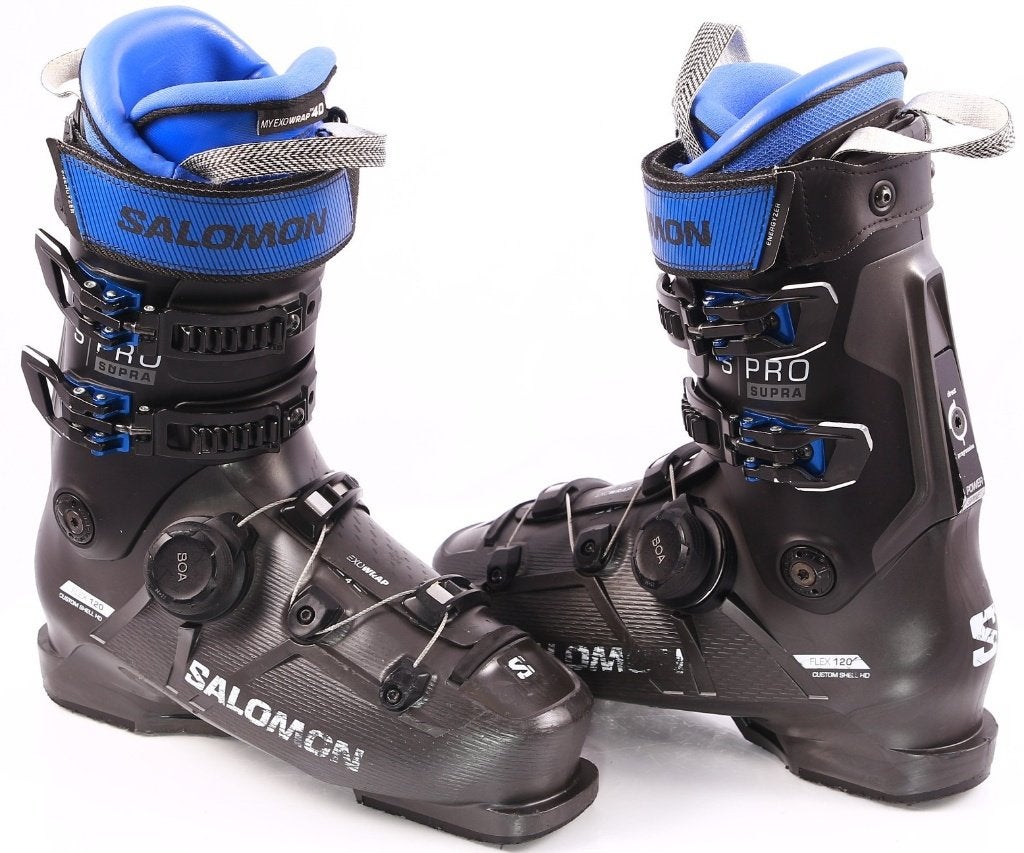 42; 42,5 EU skischoenen SALOMON S/PRO SUPRA BOA 120 2024, 160 tot 180 cm, Gebruikt, Verzenden, Schoenen