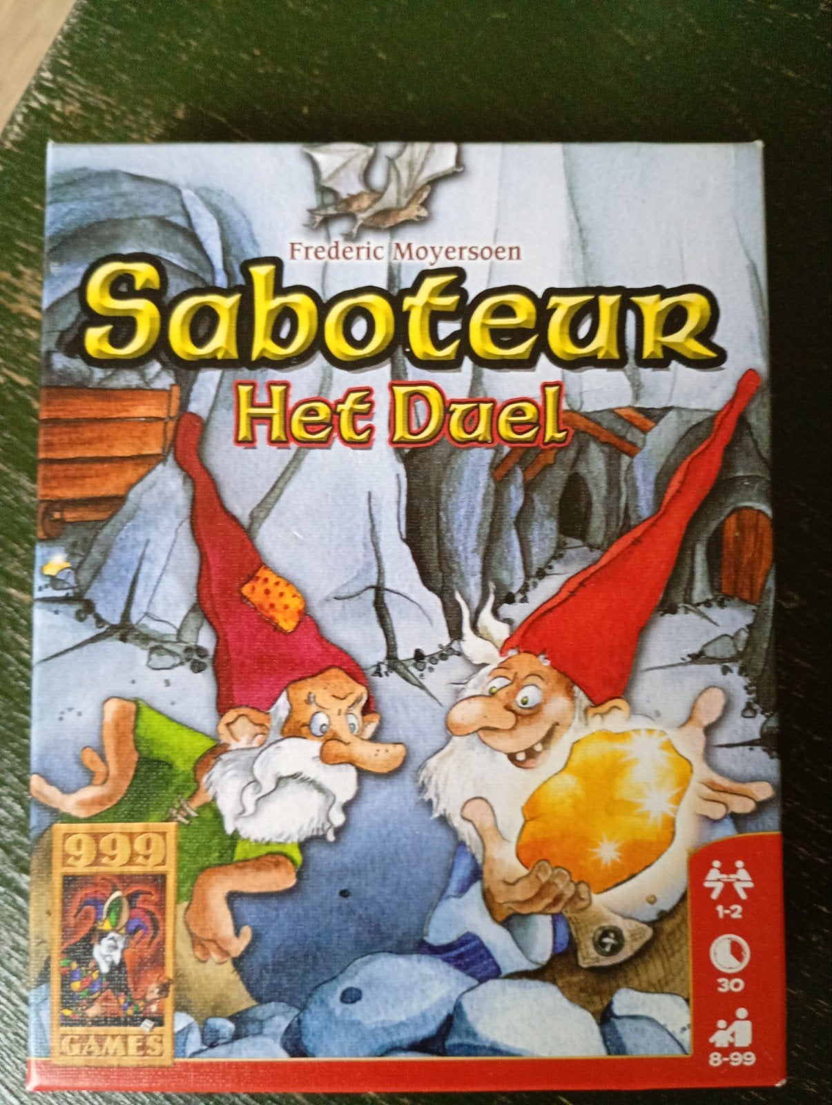 Saboteur Het Duel, Een of twee spelers, Ophalen of Verzenden, Zo goed als nieuw, 999 Games