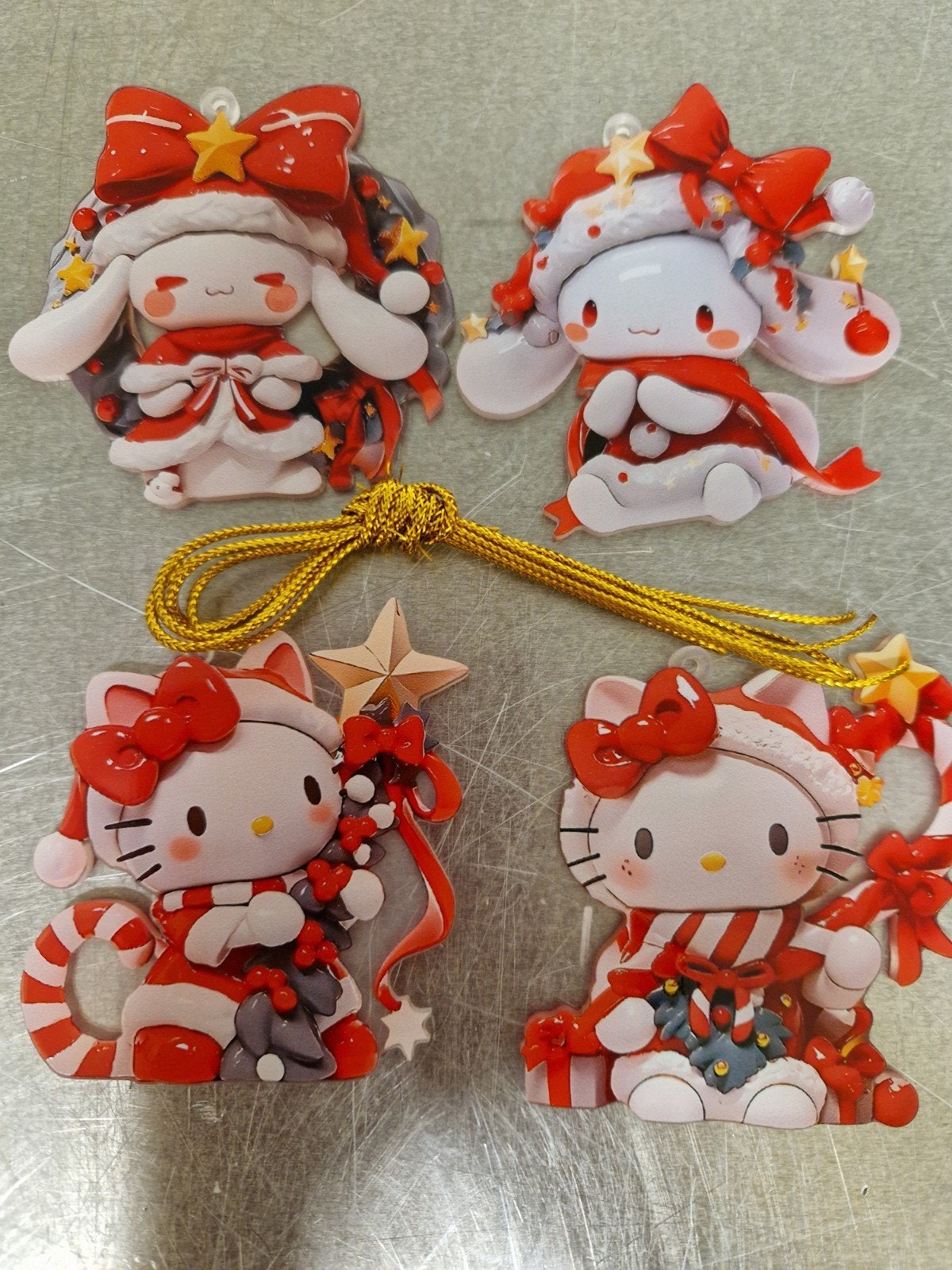 Set 4 Nieuwe hangers van HELLO KITTY, Ophalen of Verzenden, Nieuw