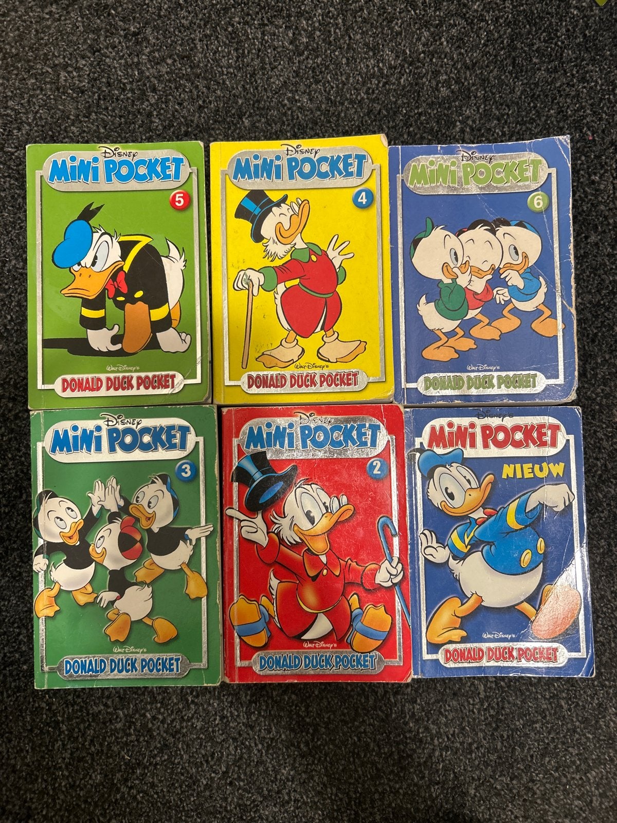 Donald Duck Mini Pockets, Complete serie of reeks, Ophalen of Verzenden, Gelezen
