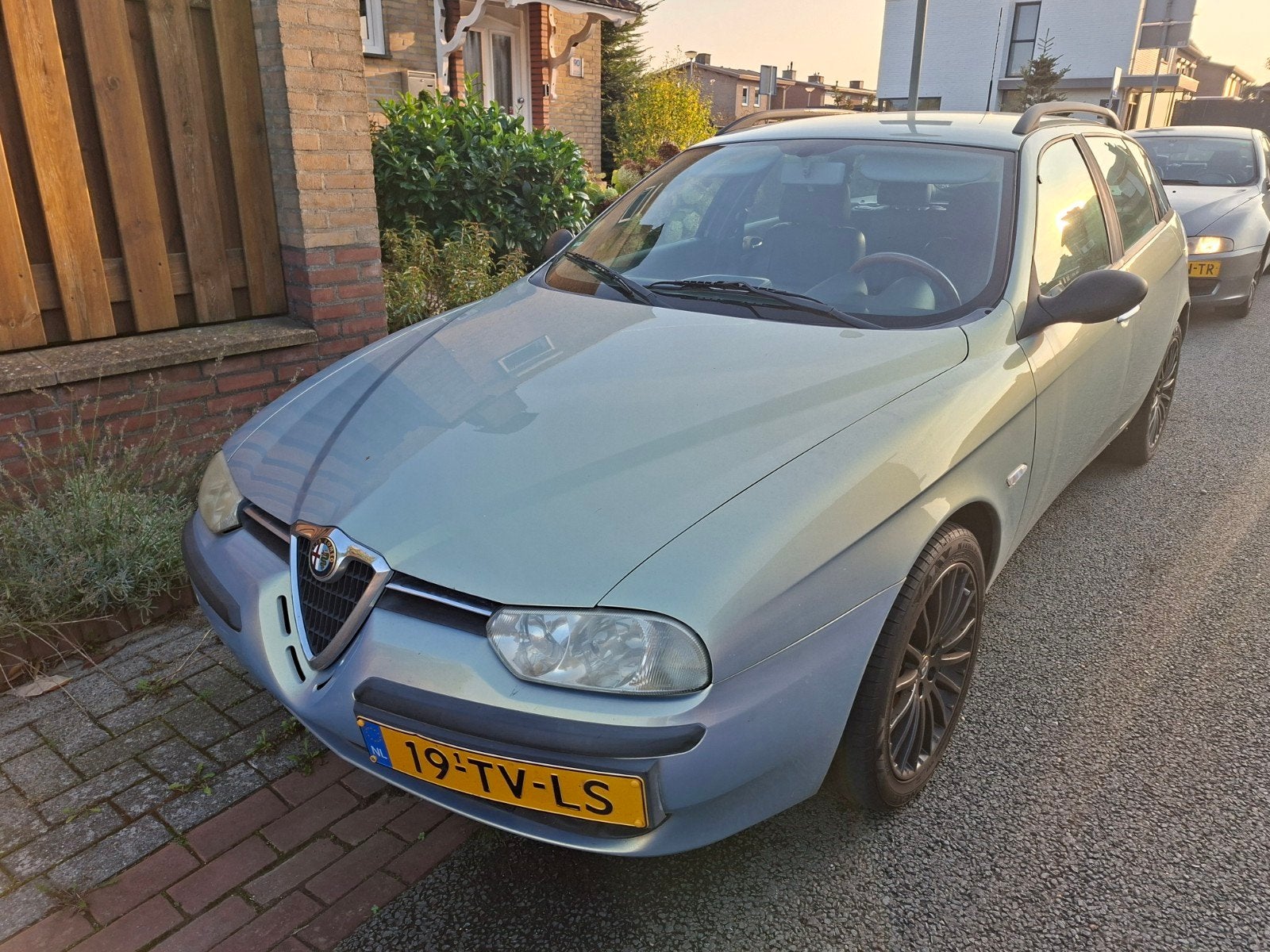 Alfa Romeo 156 2.0 Twin Spark Sportwagon 2002 Blauw, Auto's, Voorwielaandrijving, Blauw, 11 km/l, Stationwagon