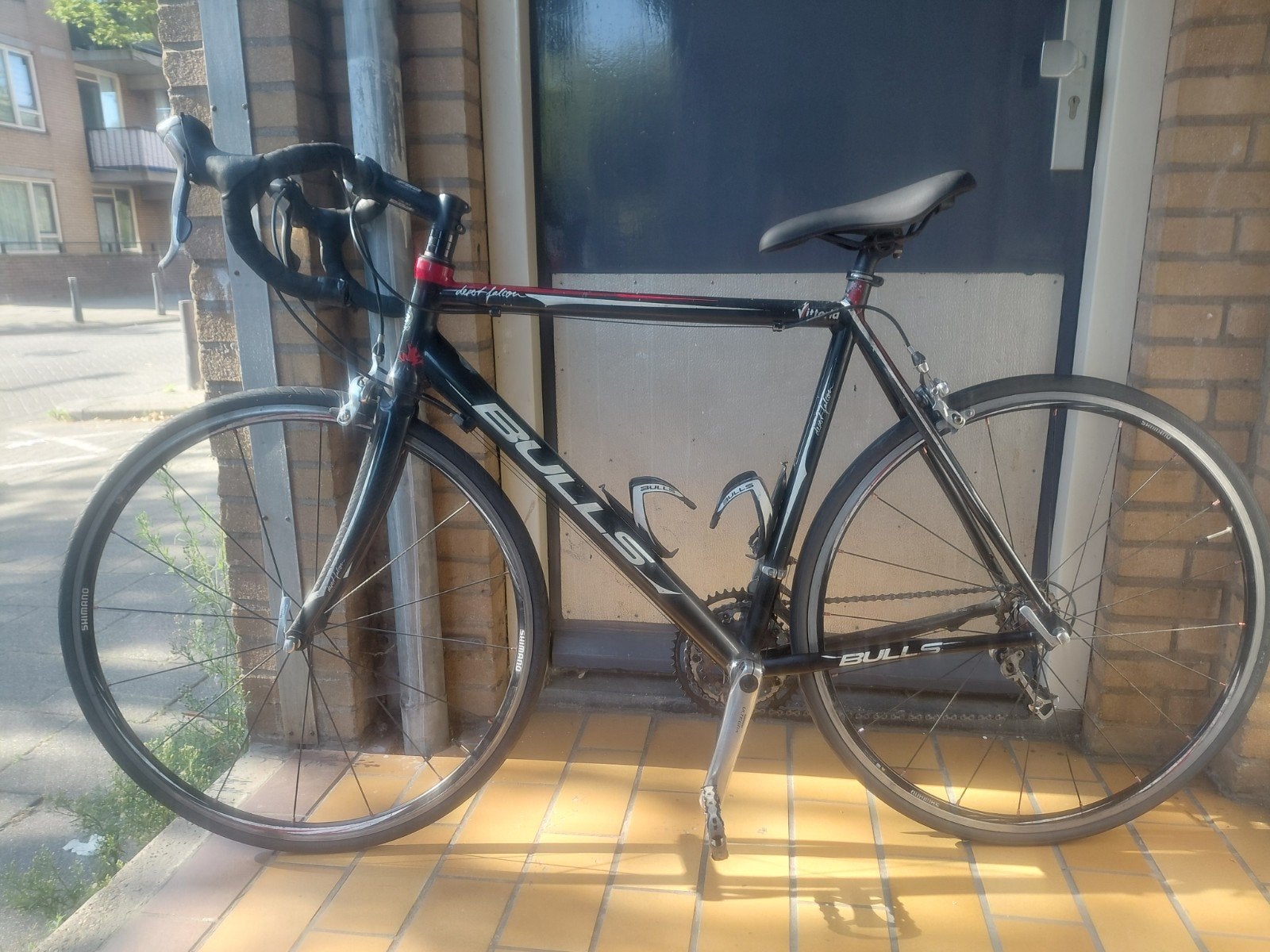 Bulls Desert Falcon racefiets - Zwart/Rood, 28 inch, Gebruikt, Ophalen, Overige merken