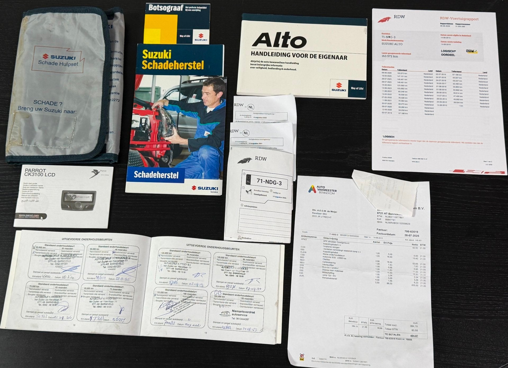 Suzuki Alto 1.0|NAP|AIRCO|PARKEERSENSOR|NIEUWEAPK|3EIGENAAR!, Auto's, Suzuki, Voorwielaandrijving, Euro 5, Stof, Gebruikt