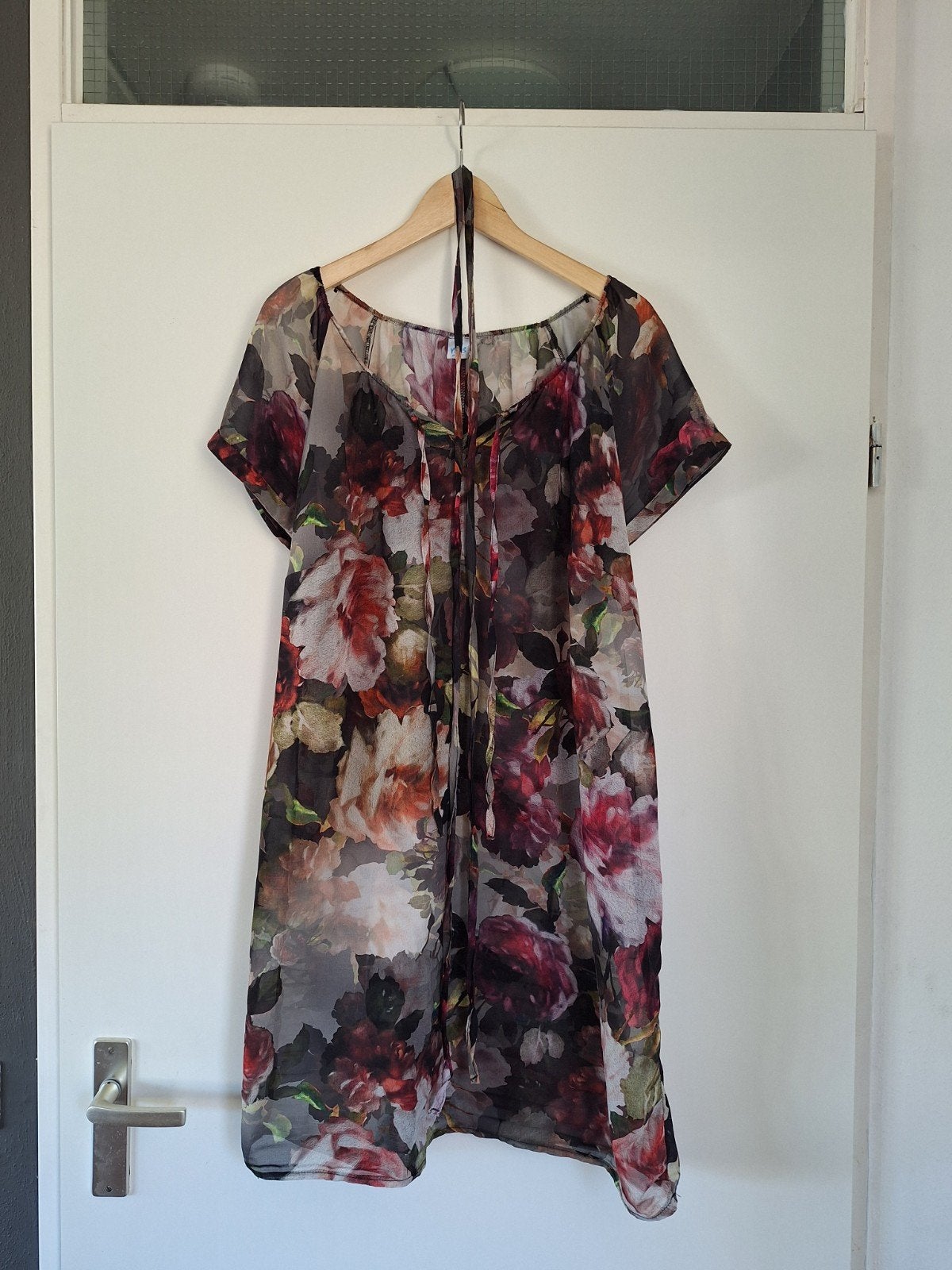 Mooie jurk/tuniek met onderjurk van de M&S Mode mt. 44 €10,-, Overige kleuren, Maat 42/44 (L), Ophalen of Verzenden, Zo goed als nieuw