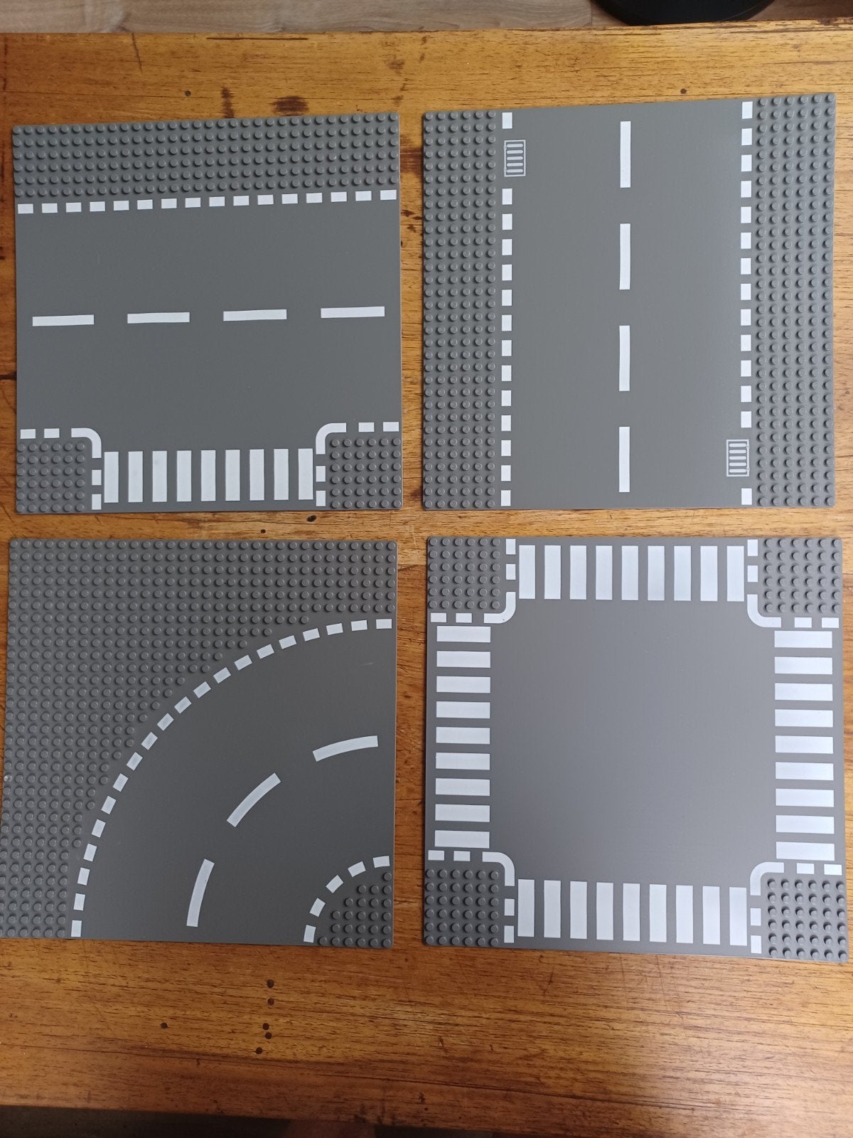 LEGO Wegplaten 4 stuks (1), Ophalen of Verzenden, Gebruikt, Overige merken