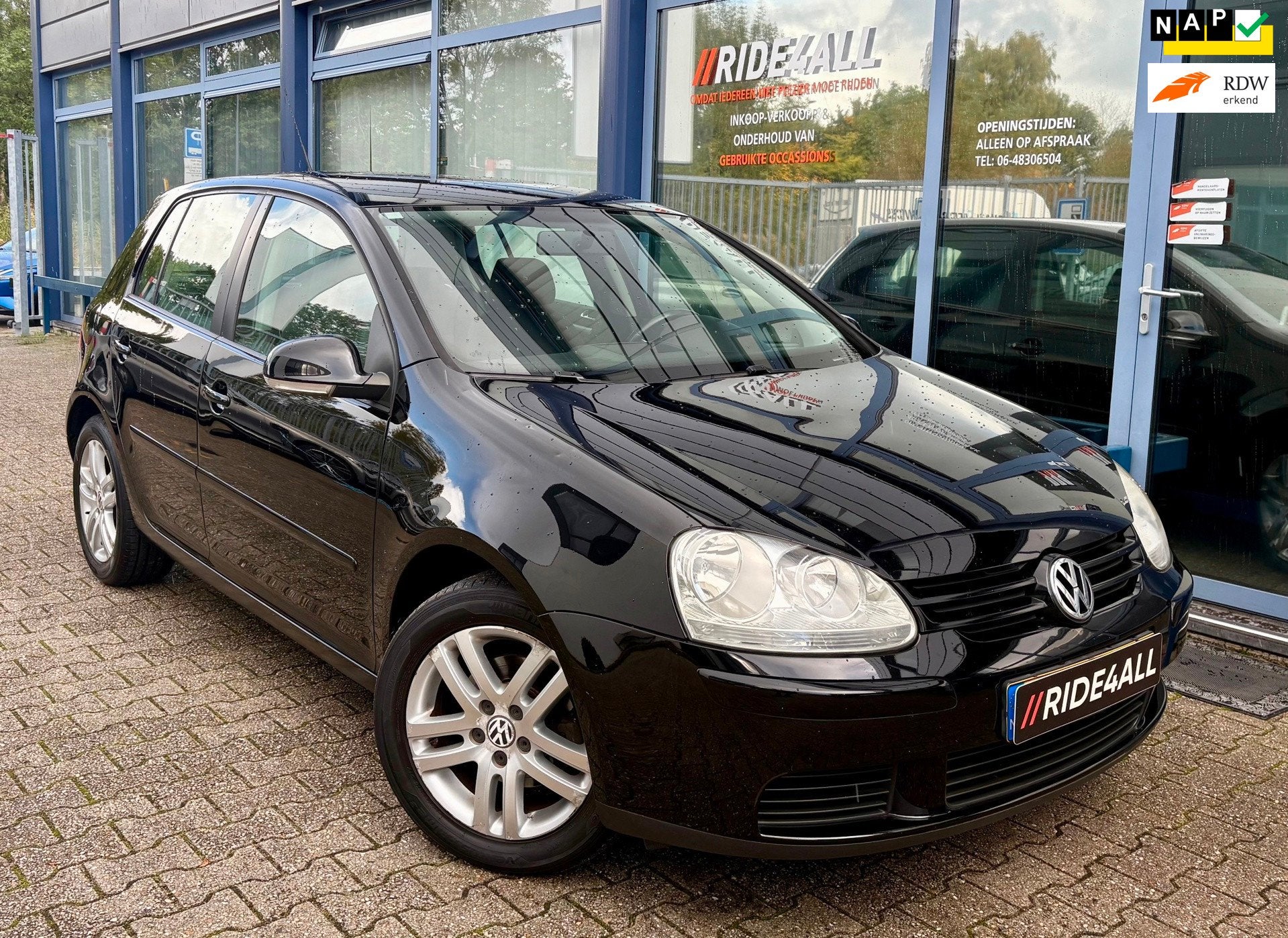 Volkswagen Golf 1.6/NAVI/BLUETOOTH/APK/5DRS, Voorwielaandrijving, Stof, Gebruikt, Zwart