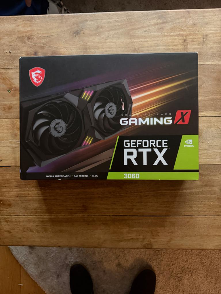 MSI GeForce RTX 3060 Gaming X - Zo goed als nieuw, Computers en Software, Videokaarten, HDMI, GDDR6, PCI-Express 4, Ophalen of Verzenden