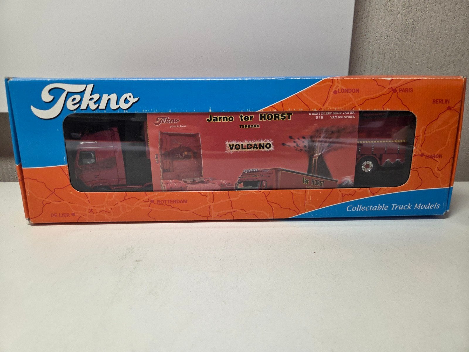 Tekno Volvo FH Jarno ter Horst Terborg, Ophalen of Verzenden, Zo goed als nieuw, Bus of Vrachtwagen, Tekno