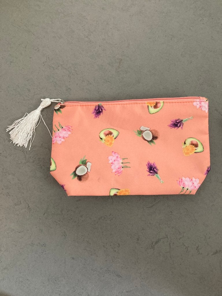 kleine toilettas, Ophalen of Verzenden, Zo goed als nieuw, Oranje, Meisje