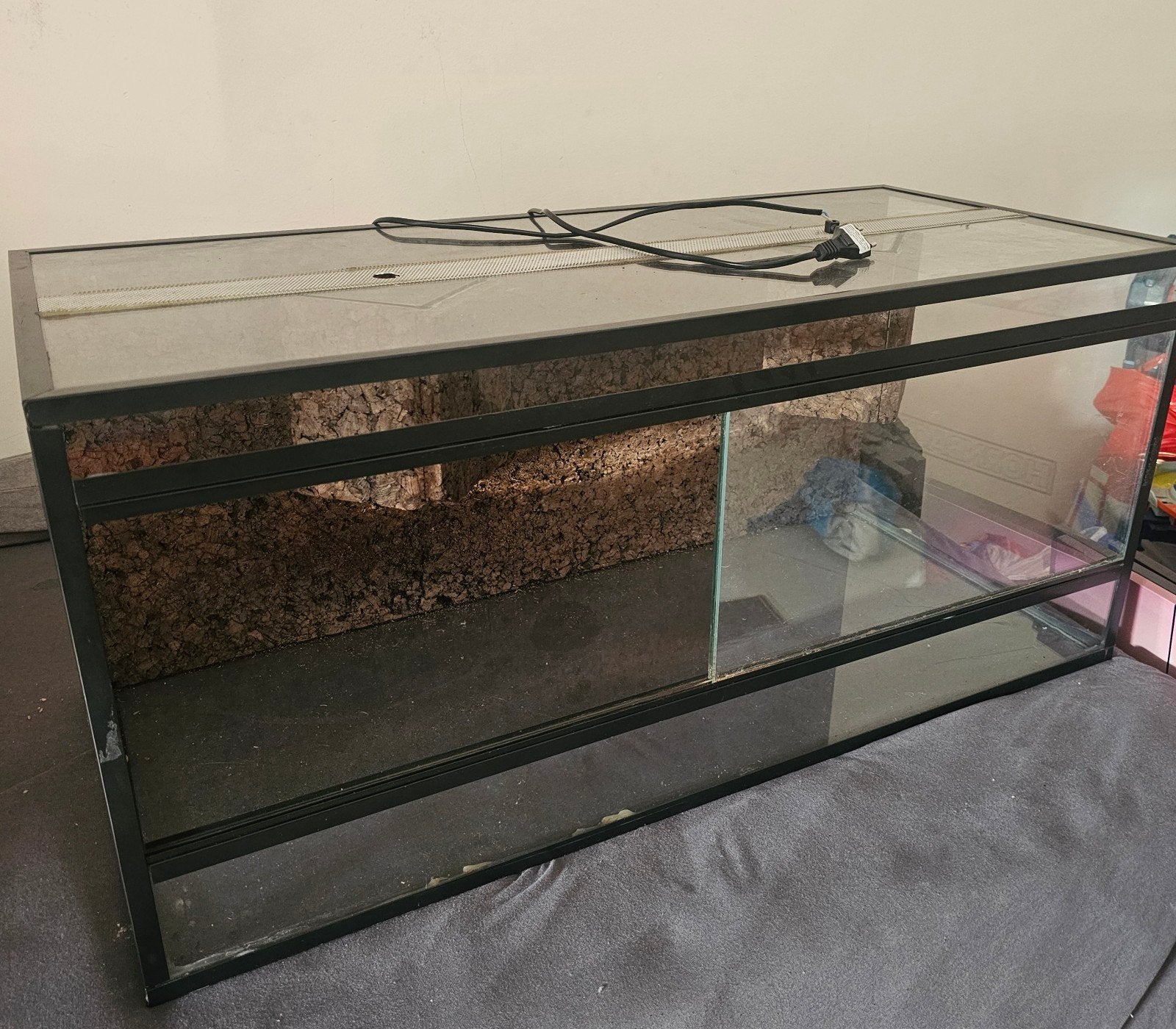 terranium inclusief accesoires., Ophalen, Zo goed als nieuw, Terrarium of Paludarium