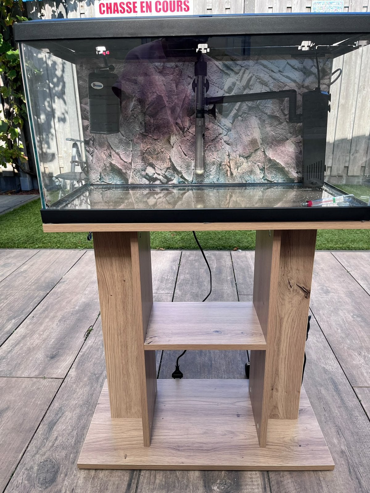 Aquarium te koop, Ophalen, Gebruikt, Leeg aquarium, Overige merken