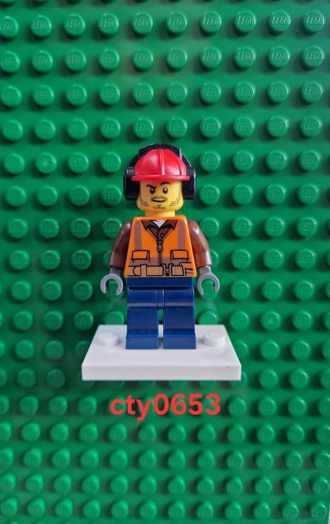 LEGO minifiguur - cty0653., City, Lego, Ophalen of Verzenden, Zo goed als nieuw