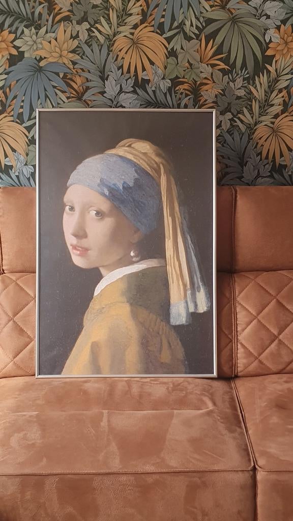 Meisje met de parel schilderij, Ophalen of Verzenden
