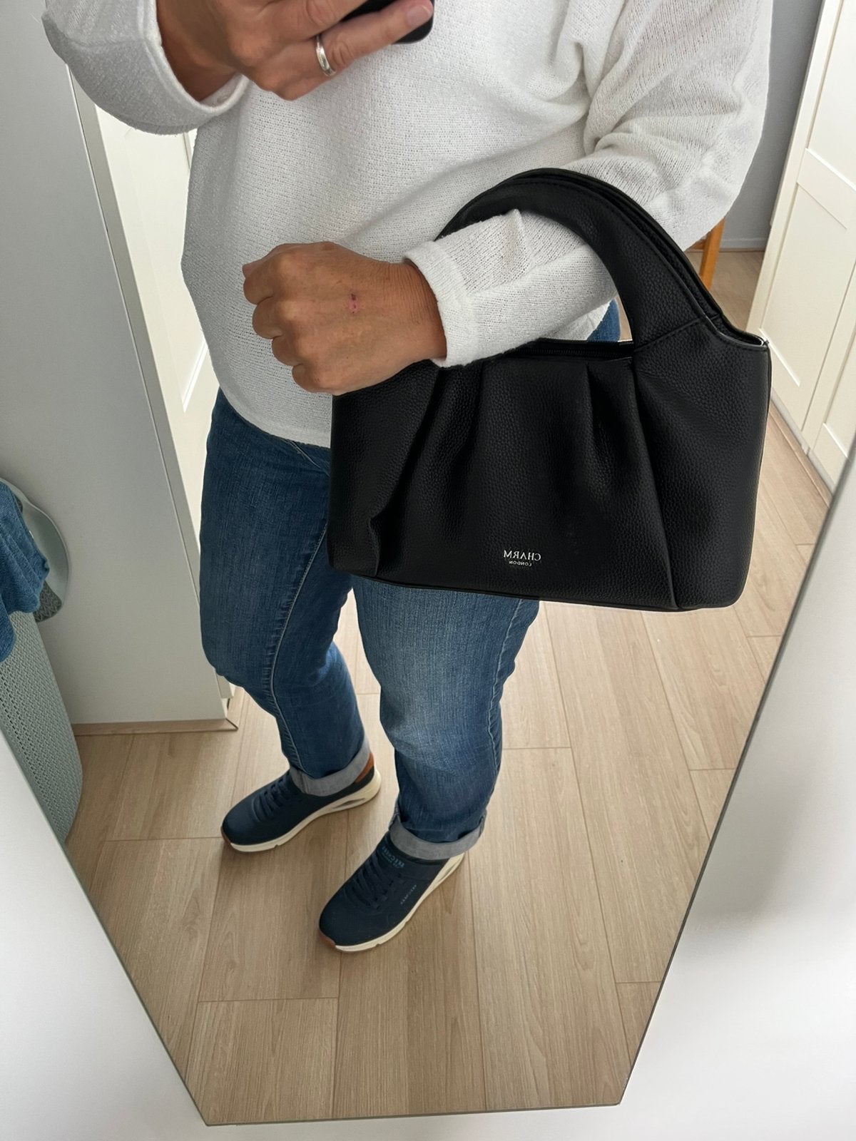 Charm London handtas NIEUW, Ophalen of Verzenden, Nieuw, Zwart, Handtas