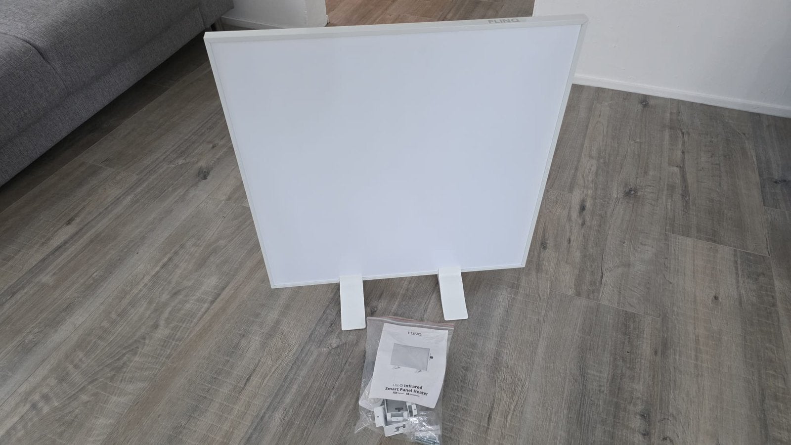 FlinQ slimme paneelverwarmer, Ophalen, Gebruikt