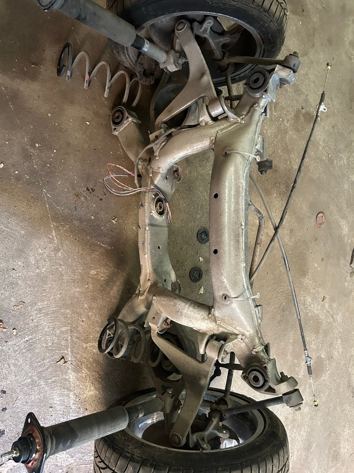 Achteras Nissan 350z, Ophalen, Gebruikt, Nissan