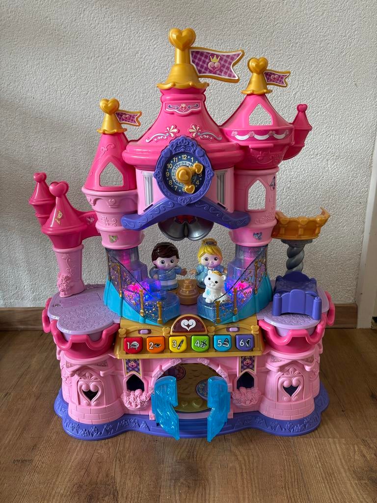 Vtech Vrolijke Vriendjes Magisch Lichtkasteel, Kinderen en Baby's, Speelgoed | Overig, Gebruikt, Meisje, Ophalen of Verzenden