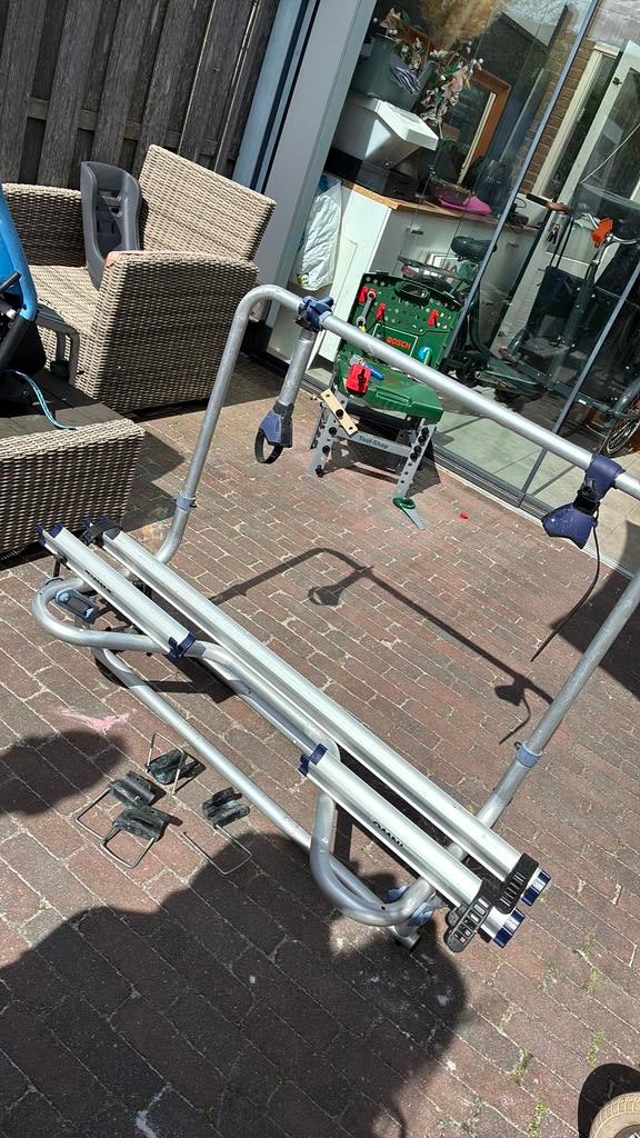 Dissel fietsendrager- Thule, Ophalen, Gebruikt