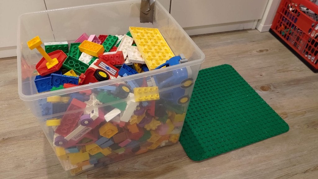 Duplo kist, Kinderen en Baby's, Speelgoed | Duplo en Lego, Ophalen, Gebruikt, Duplo, Complete set
