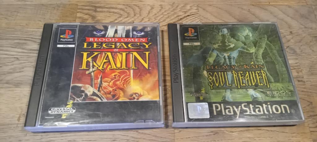 PSX Legacy of Kain Games, Avontuur en Actie, 1 speler, Ophalen of Verzenden, Zo goed als nieuw