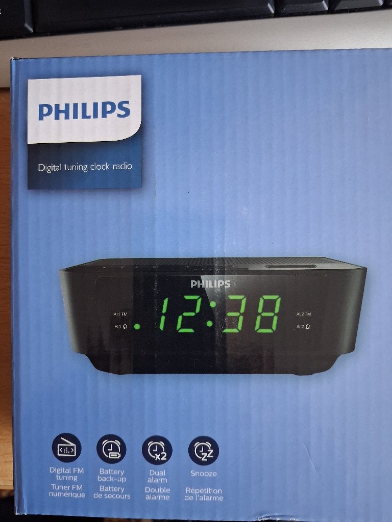 WEKKERRADIO PHILIPS, Ophalen of Verzenden, Nieuw, Digitaal