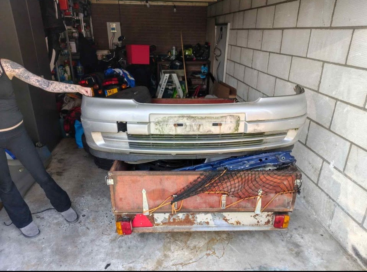 Opel Astra G Voorbumper Z147 Compleet met Onderlip en Grille, Ophalen of Verzenden