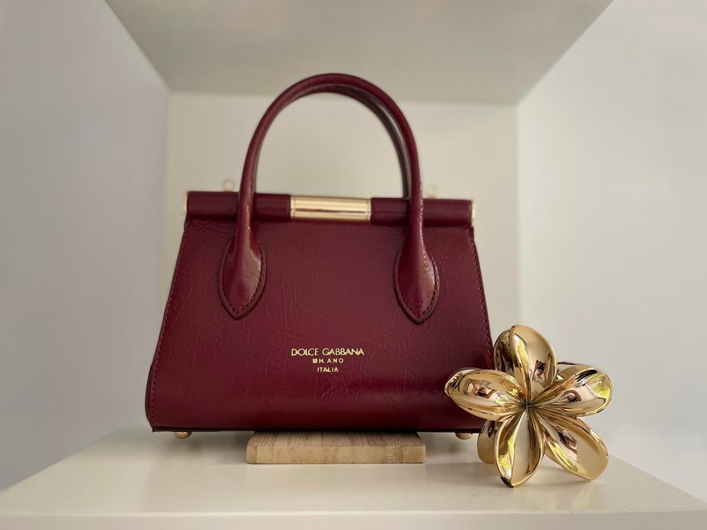 Dolce & gabbana handtas rood/ zart, Sieraden, Tassen en Uiterlijk, Tassen | Damestassen, Ophalen of Verzenden, Zo goed als nieuw