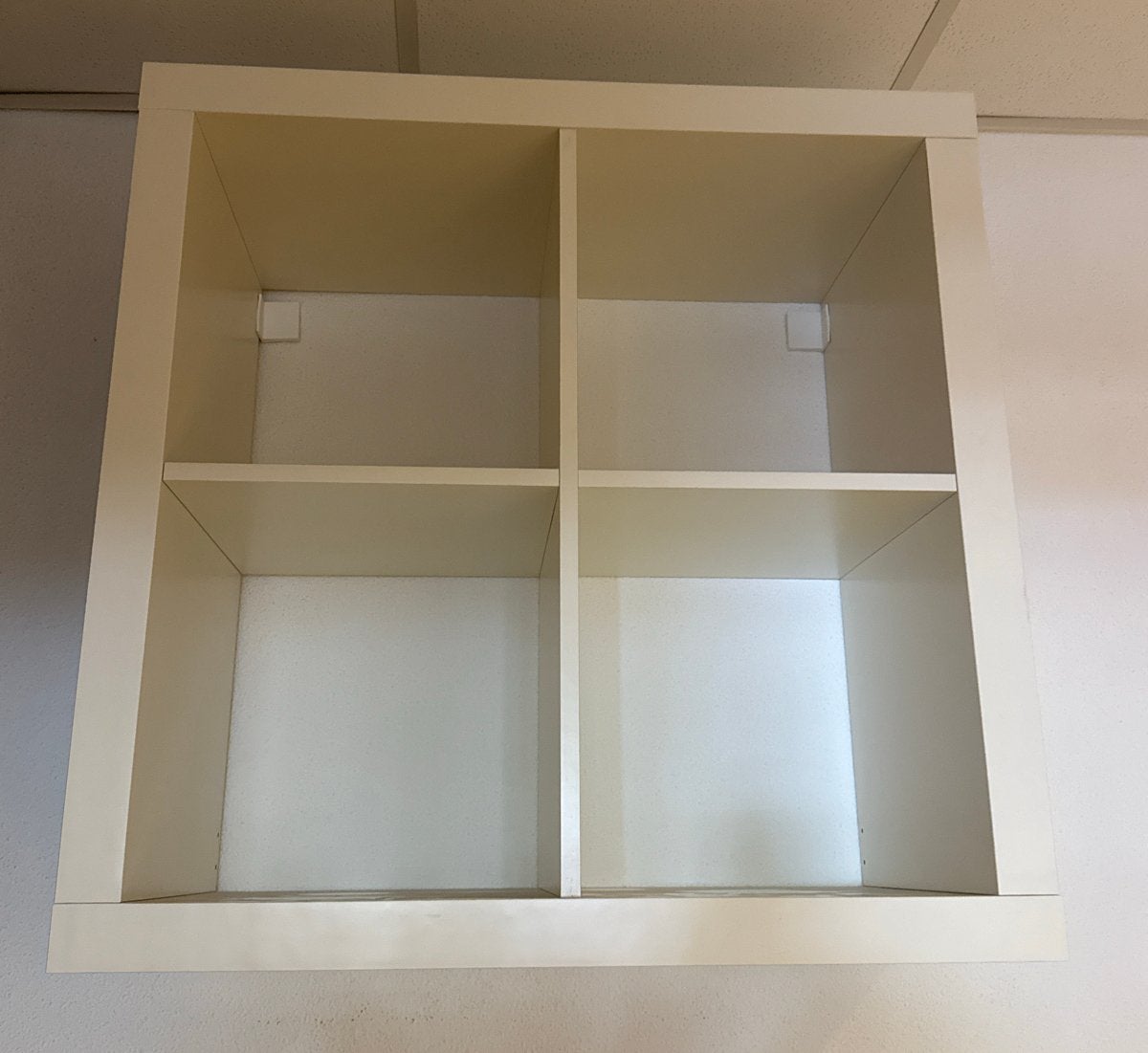 2x IKEA vakkenkast wit KALLAX, Ophalen, Gebruikt, 50 tot 100 cm, Minder dan 100 cm