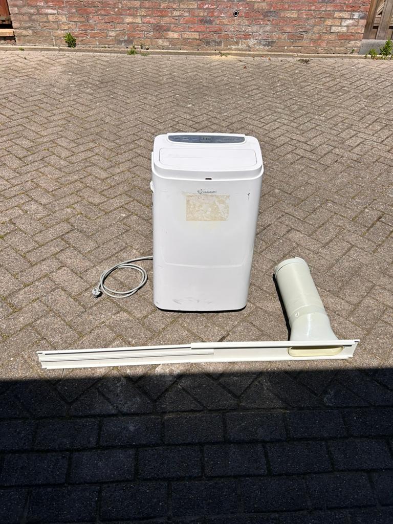 Mobiele airco Diamant, Witgoed en Apparatuur, Airco's, Ophalen, Gebruikt, Minder dan 60 m³, 3 snelheden of meer