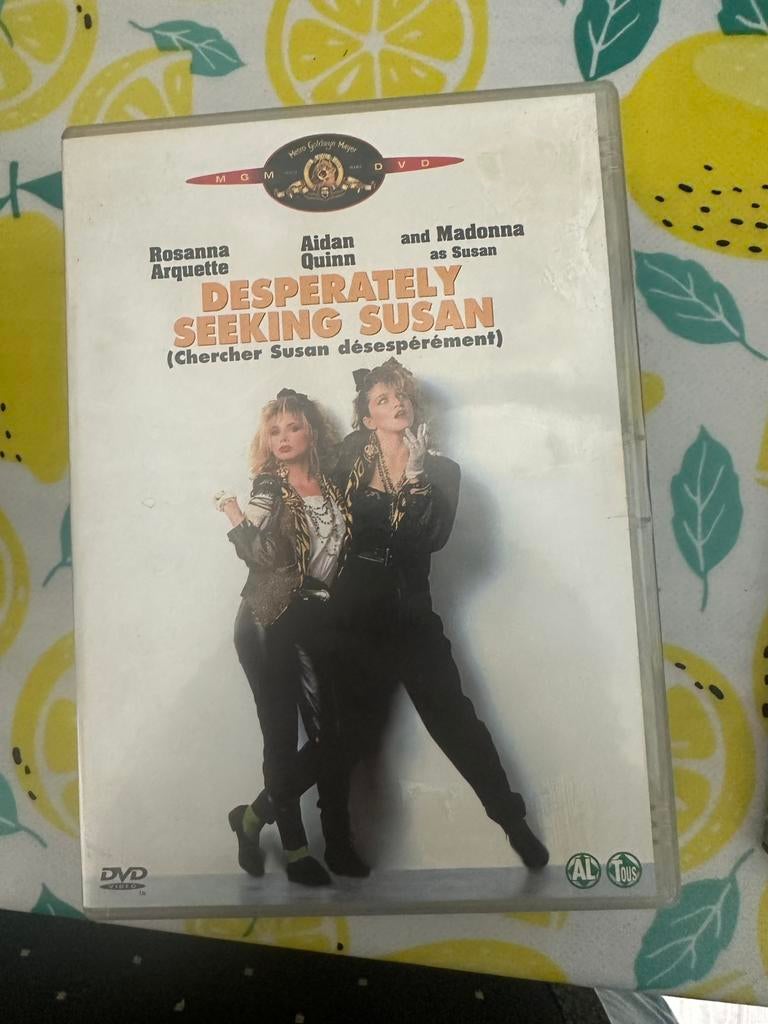 Desperately Seeking Susan (dvd), Alle leeftijden, Ophalen of Verzenden, Zo goed als nieuw, Komedie